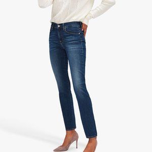 7 For All Mankind Roxanne Dark Wash Skinny Jeans 23